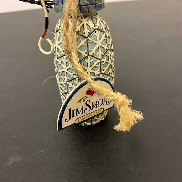 Enesco Jim Shore "Holliday" Snowman Figurine 4.5" Tall Christmas Seasonal Decor - Picture 7 of 10